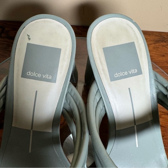 DOLCE VITA Pama Sandal - mint sage green - size 6.5 - Picture 13 of 16